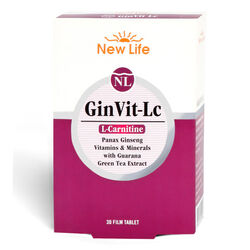 New Life - New Life GinVit-Lc Takviye Edici Gıda 30 Tablet