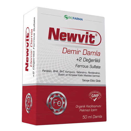 Newvit - Newvit Demir Damla 50 ml