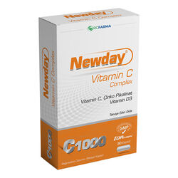 Newvit - Newvit Newday Vitamin C Complex 30 Kapsül