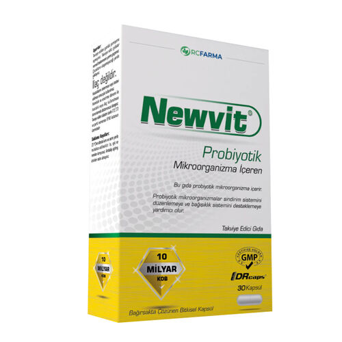 Newvit - Newvit Probiyotik 30 Kapsül