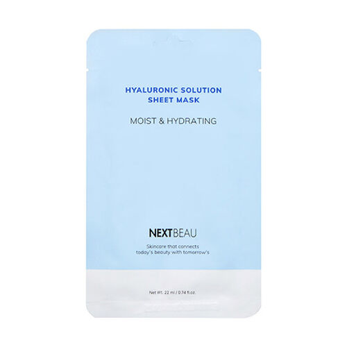 Next Beau - Next Beau Hyaluronic Solution Sheet Mask 22 ml