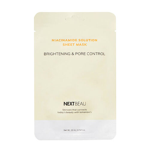 Next Beau - Next Beau Niacinamide Solution Sheet Mask 22 ml