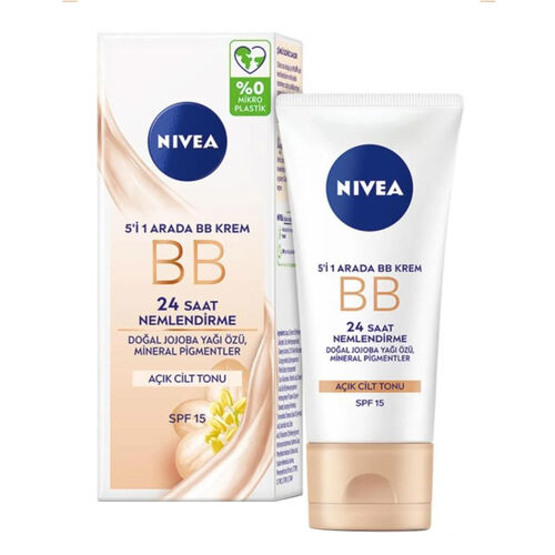 Nivea - Nivea 24 Saat Nemlendirme BB Krem Spf 15 50 ml