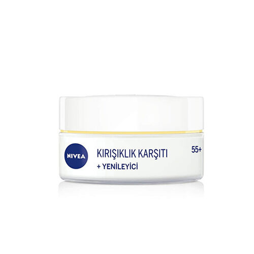 Nivea - Nivea 55+ Yaş Kırışıklık Karşıtı Yüz Bakım Kremi 50 ml