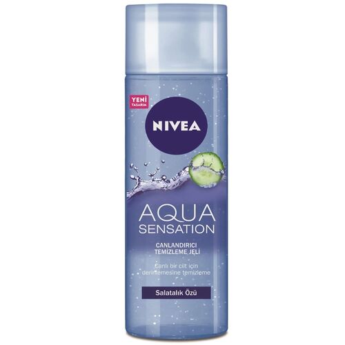 Nivea - Nivea Aqua Sensation Canlandırıcı Yüz Temizleme Jeli 200 ml