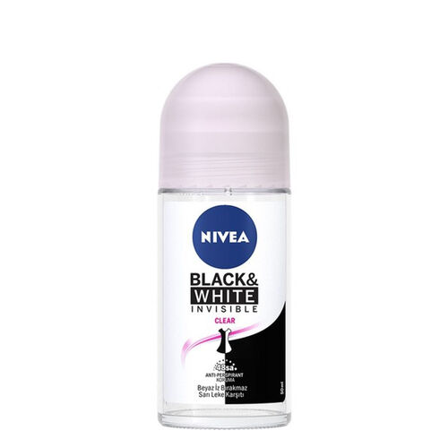 Nivea - Nivea Black- White Invisible Kadın Roll On 50 ml