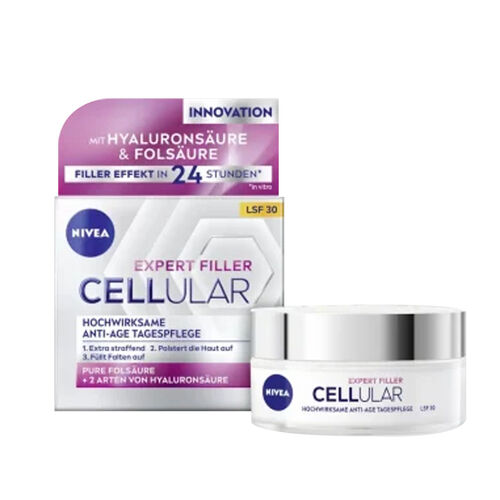 Nivea - Nivea Cellular Expert Filler Yoğun Yaşlanma Karşıtı Spf15+ Gündüz Kremi 50 ml