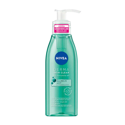 Nivea - Nivea Derma Skin Clear Yüz Temizleme Jeli 150 ml