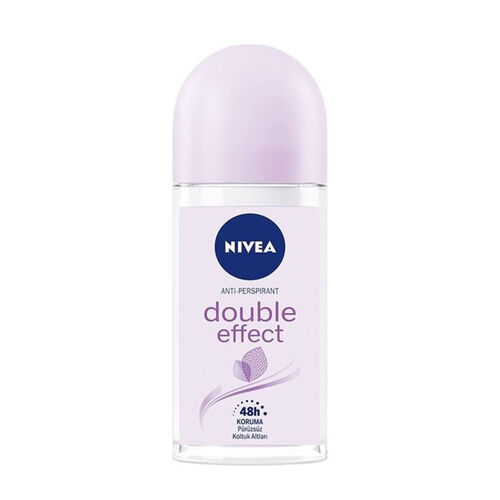 Nivea - Nivea Double Effect Kadın Roll On 50 ml