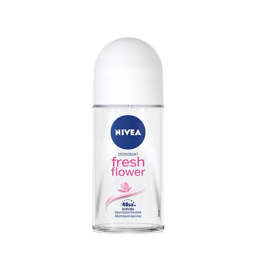 Nivea - Nivea Fresh Flower Kadın Roll On 50 ml