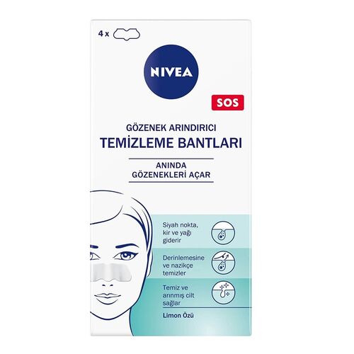 Nivea - Nivea Gözenek Arındırıcı Temizleme Bantları 4 Adet