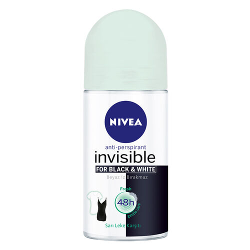 Nivea - Nivea Insivible Black & White Fresh ROLL-ON Women 50ml