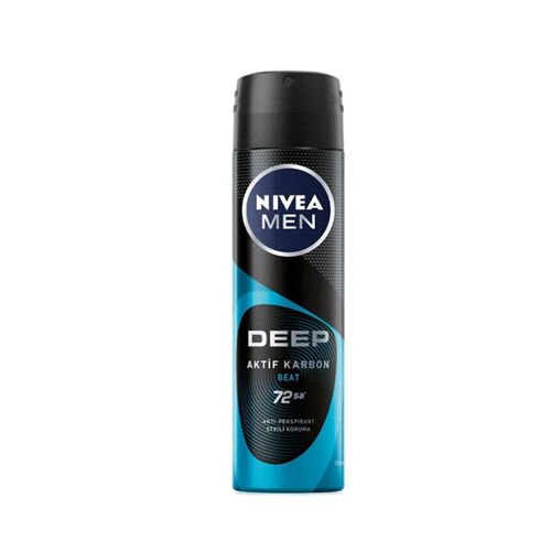 Nivea - Nivea Men Deep Aktif Karbon Deodorant 150 ml