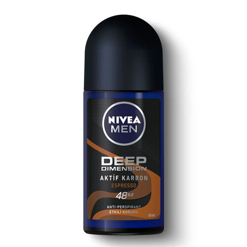 Nivea - Nivea Men Deep Dimension Espresso Roll On 50 ml