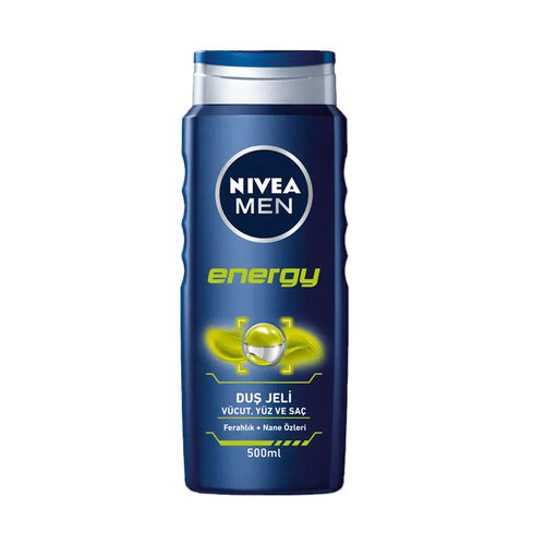 Nivea - Nivea Men Energy Banyo ve Duş Jeli 500 ml