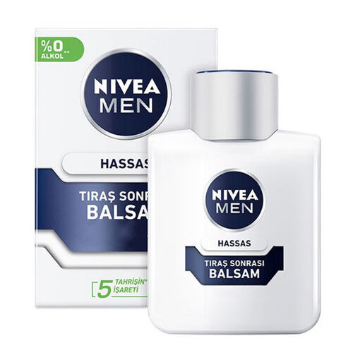 Nivea - Nivea Men Hassas Ciltler için Traş Sonrası Balsam 100 ml