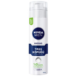 Nivea - Nivea Men Hassas Tıraş Köpüğü 200 ml