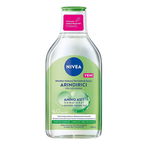 Nivea - Nivea Micellar Arındırıcı Makyaj Temizleme Suyu 400 ml