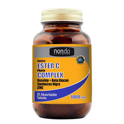 Nondo Vitamins - Nondo Vitamins Ester C Complex 1000 mg Takviye Edici Gıda 30 Tablet - Avantajlı Ürün