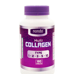 Nondo Vitamins - Nondo Vitamins Multi Collagen Takviye Edici Gıda 180 Tablet
