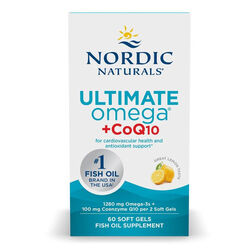 Nordic Naturals - Nordic Naturals Ultimate Omega + CoQ10 60 Yumuşak Kapsül