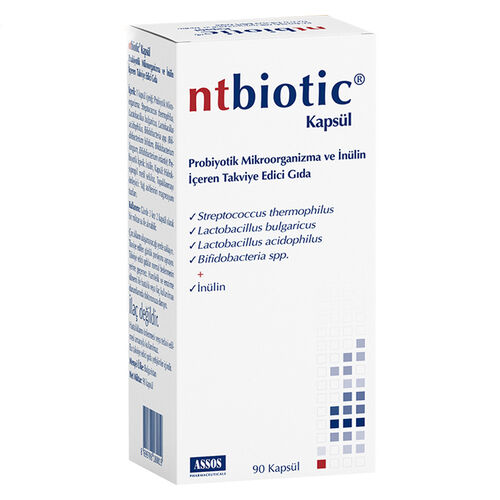 Assos İlaç - NTBiotic 90 Kapsül
