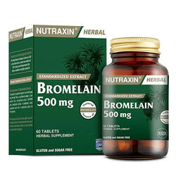Nutraxin - Nutraxin Bromelain Ananas 60 Kapsül