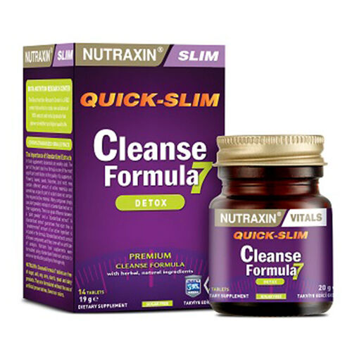 Nutraxin - Nutraxin Cleanse Formula 7 14 Tablet
