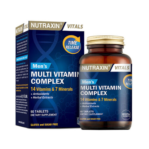Nutraxin - Nutraxin Mens Multi Vitamin Complex 60 Tablets