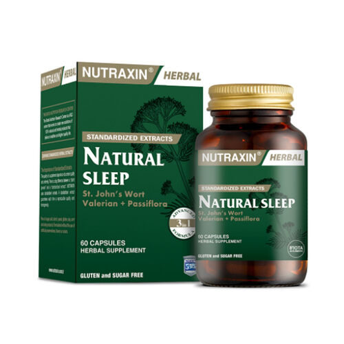 Nutraxin - Nutraxin Naturel Sleep 60 Kapsül