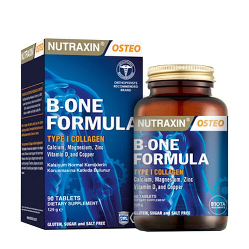 Nutraxin - Nutraxin Osteo B-One Formula Type I Collagen 90 Tablet 129 g