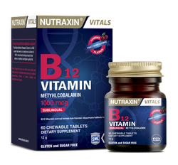 Nutraxin - Nutraxin Vitals B12 Vitamin 60 Tablet