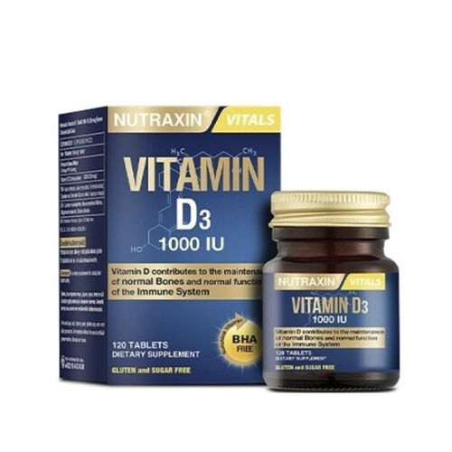 Nutraxin - Nutraxin Vitamin D3 120 Tablet