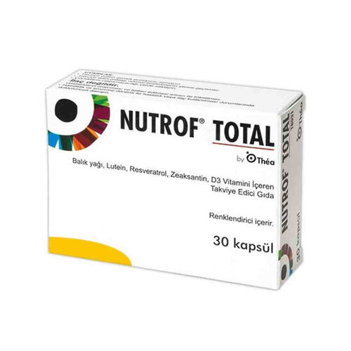 Nutrof - Nutrof Total Takviye Edici Gıda 30 Kapsül