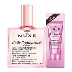 Nuxe - Nuxe Huile Prodigieuse Floral Çok Amaçlı Kuru Yağ 100 ml - Şampuan HEDİYE