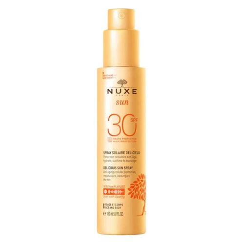 Nuxe - Nuxe Sun Güneş Koruyucu Yüz ve Vücut Sütü Spf30 150 ml