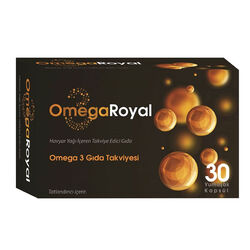 Omega Royal - Omega Royal Omega 3 Takviye Edici Gıda 30 Yumuşak Kapsül