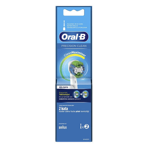 Oral-b - Oral-B Precision Clean Yedek Başlık 2 ADET