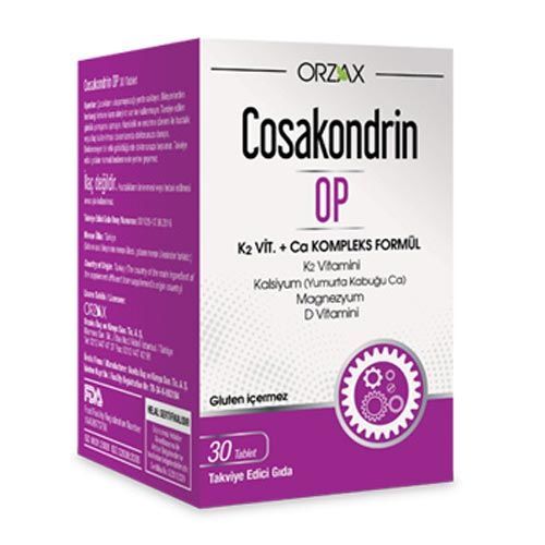 Orzax - Orzax Cosakondrin-Op 30Tablet