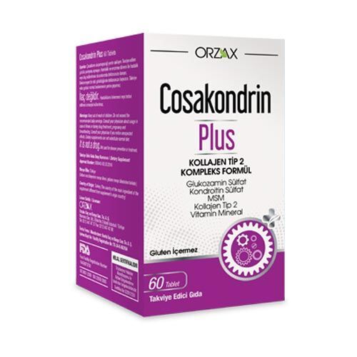 Orzax - Orzax Cosakondrin Plus 60 Tablet