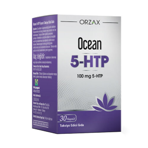 Orzax - Orzax Ocean 5-HTP Takviye Edici Gıda 30 Kapsül