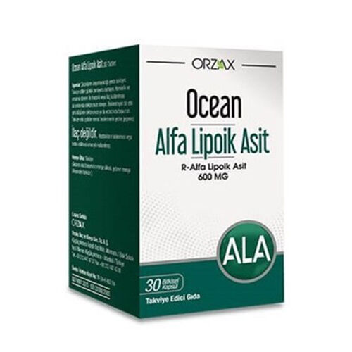 Orzax - Orzax Ocean Alfa Lipoik Asit 600 mg 30 Tablet