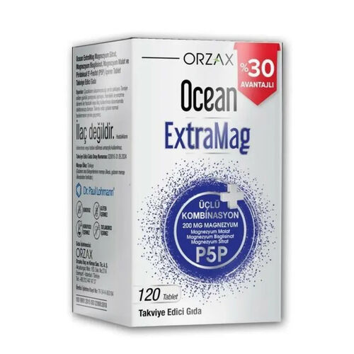 Orzax - Orzax Ocean Extramag 120 Tablet