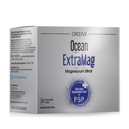 Orzax - Orzax Ocean Extramag Magnezyum Sitrat Efervesan 30 Saşe