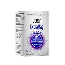 Orzax - Orzax Ocean ExtraMag Threog Takviye Edici Gıda 60 Tablet