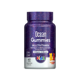 Orzax - Orzax Ocean Gummies Multivitamin Kids Takviye Edici Gıda 60 Adet Çİğnenebilir Jel Form