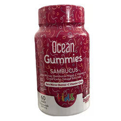 Orzax - Orzax Ocean Gummies Sambucus Kids Takviye Edici Gıda 60 Adet Çiğnenebilir Jel Form