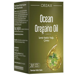 Orzax - Orzax Ocean Oregano Oil Takviye Edici Gıda 30 Kapsül