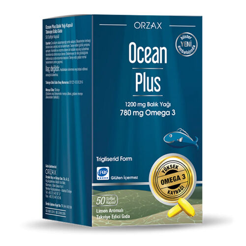 Orzax - Orzax Ocean Plus 50 Kapsül