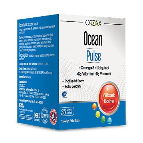 Orzax - Orzax Ocean Pulse 30 Kapsül